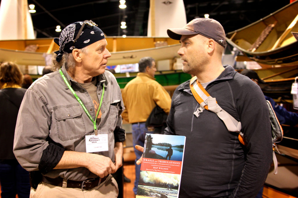 Hap Wilson and I chat about the outdoors, his trail building business and his guide books.