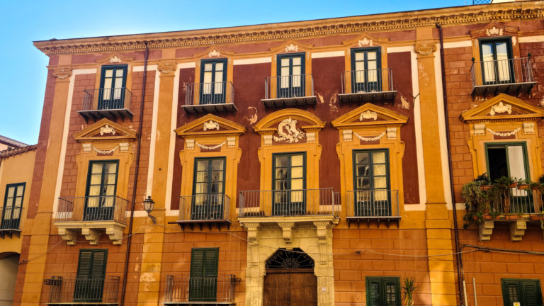 Building in Palermo, Italy