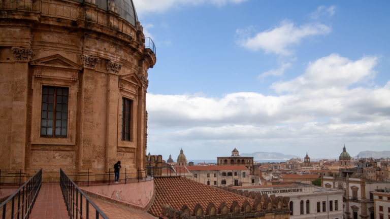 View of Palermo, Sicily from the Cattedrale di Palermo