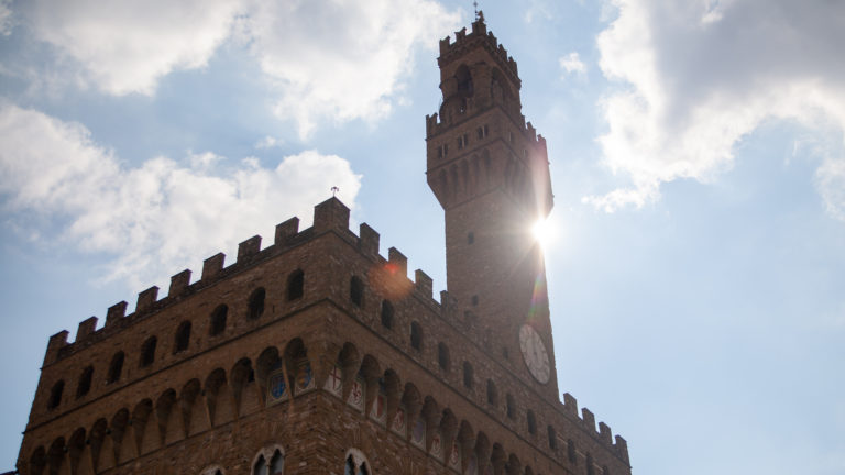 The Palazzo Vecchio with the Arnolfo tower