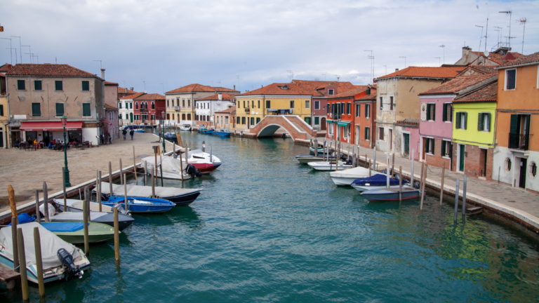 Canals of Murano, Venice, Italy
